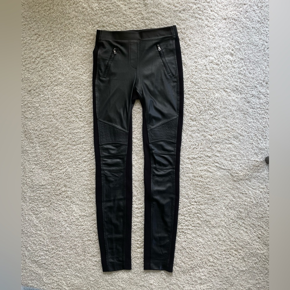 Faux Leather Leggings by BCBG